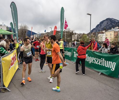 Impressionen vom Frühlingslauf in Innsbruck.