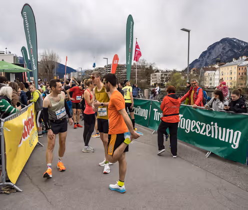 Impressionen vom Frühlingslauf in Innsbruck.