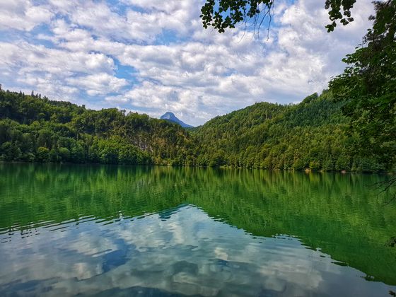 Spaziergang um den Hechtsee.