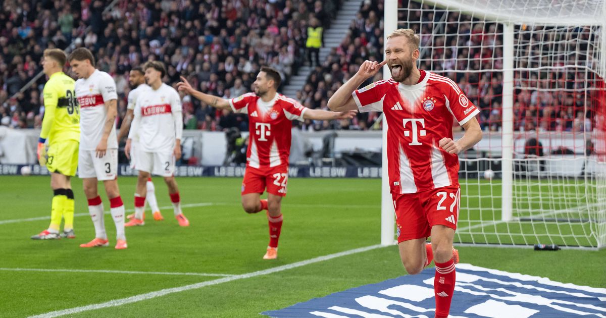 Laimer-traf-bei-Bayern-Torfest-gegen-Stuttgart-Kane-mit-Blitz-Dreierpack