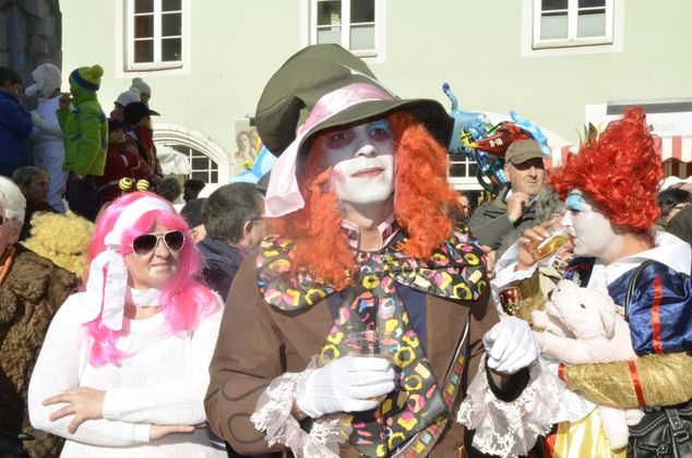 Unsinniger Donnerstag in Schwaz.