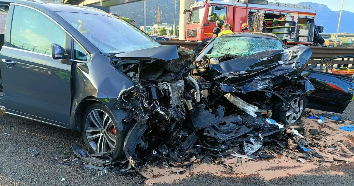 Erneut-schwerer-Unfall-auf-der-Brennerautobahn-in-S-dtirol-Ein-Toter-f-nf-Schwerverletzte