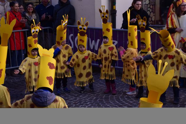Kleine Giraffen im Einsatz!