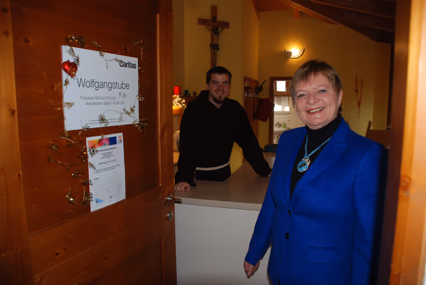 Besinnliche Weihnacht in der Caritas-Wärmestube
