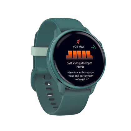 Garmin vívoactive – Im Fokus dieses Modells stehen leicht verständliche Laufdaten und Gesundheitsanalysen, die eine Einordnung von Bewegung und Belastung im Alltag ermöglichen.