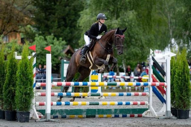 Elena Pfister mit Della Stella erreichte den vierten Platz im Bewerb der Allgemeinen Klasse.