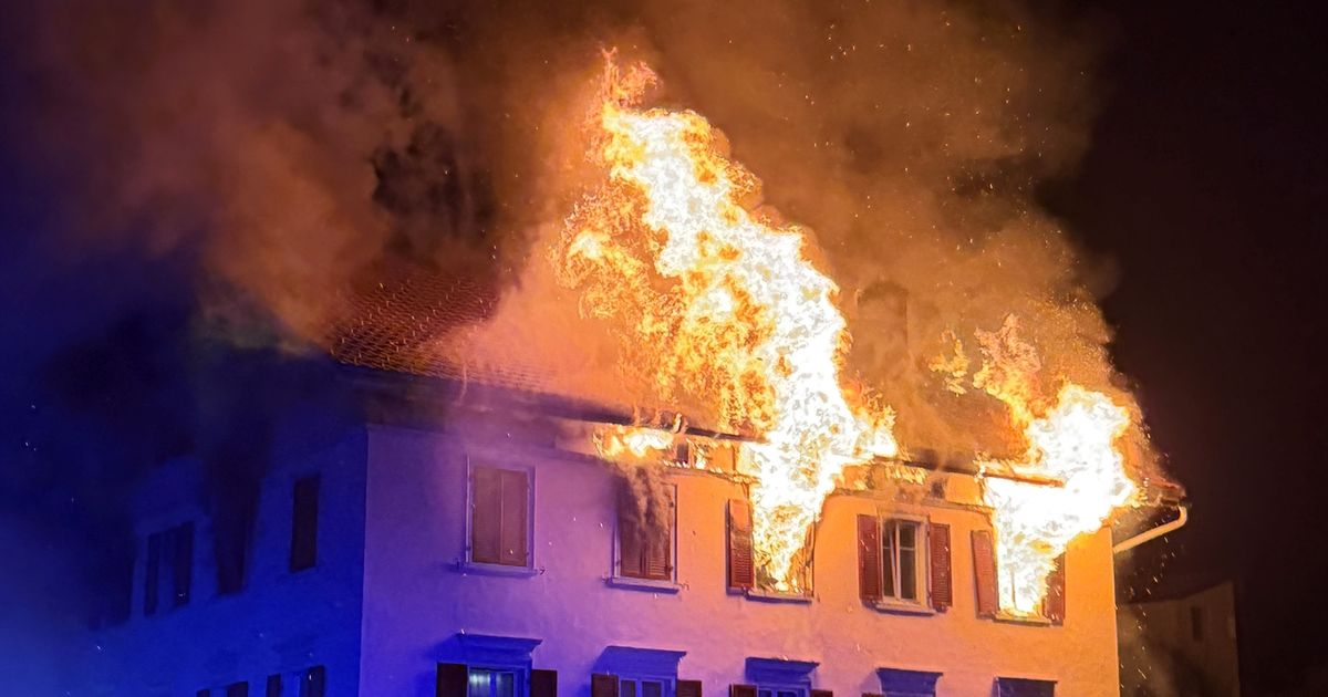 Schweiz: 19 Verletzte und fünf Vermisste nach Bränden in Thusis und Schaffhausen