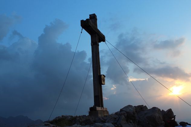 Sonnenaufgangstour auf den Hundskopf im Karwendel.