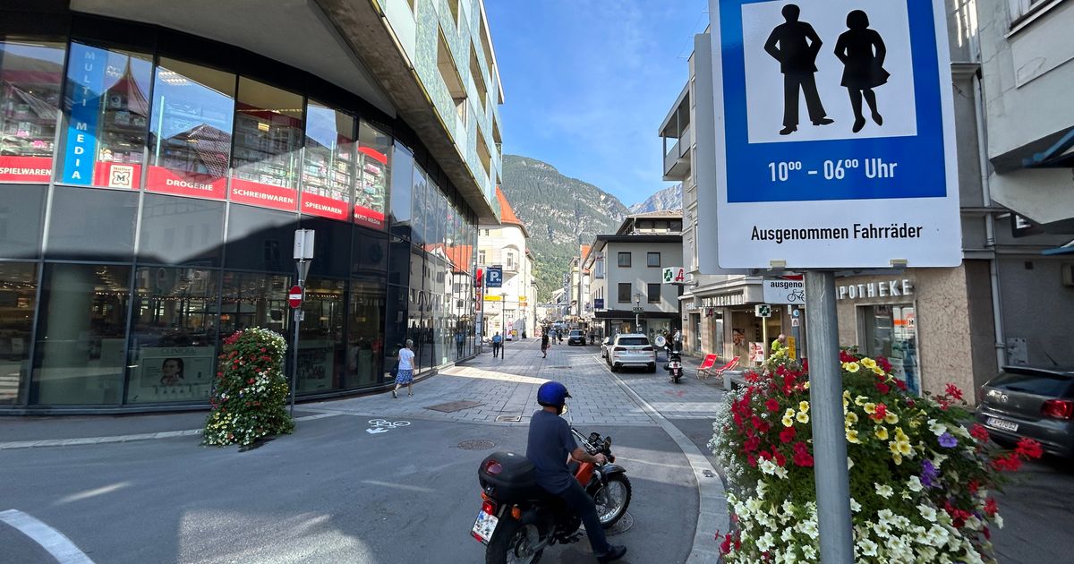 Wegen-r-cksichtsloser-Radfahrer-Stadt-Landeck-greift-bei-Fu-g-ngerzone-durch