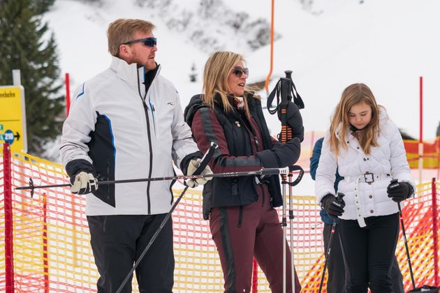 König Willem-Alexander, Königin Maxima und Prinzessin Ariane.