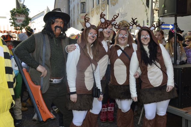 Unsinniger Donnerstag in Schwaz.