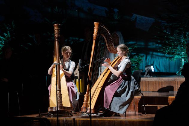 Duschberger Harfenduo.