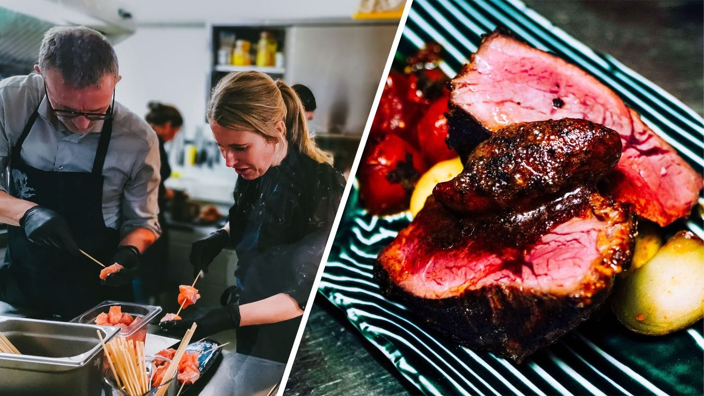 Steaks, Soßen, Messerkunde: Die „Gaumenfreuden“ laden zum japanischen Kochkurs in die Koi Bar
