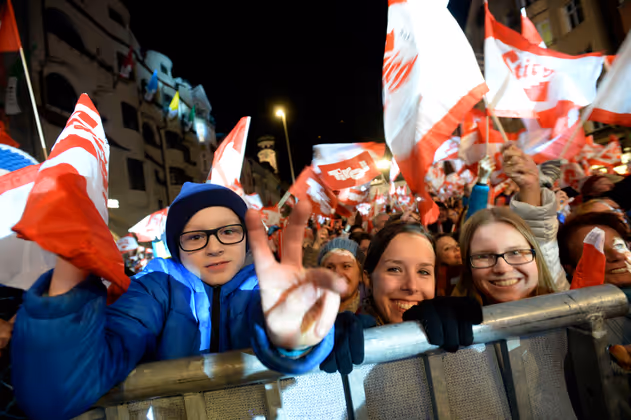 Großer Jubel bei den Fans in Innsbruck.