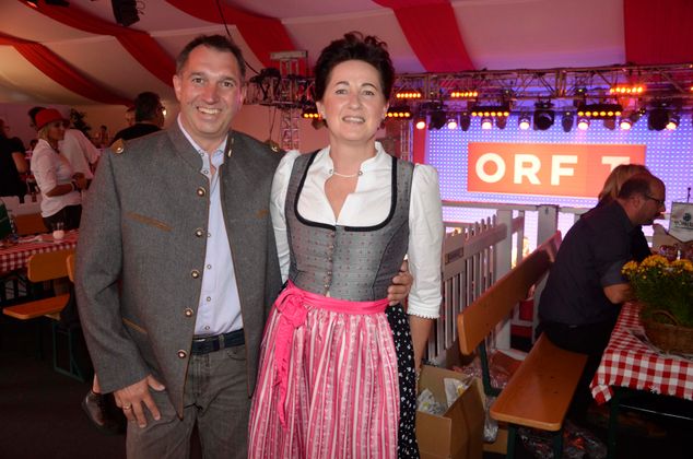 Helga und Thomas Heim von der Zillertaler Heumilch Sennerei.