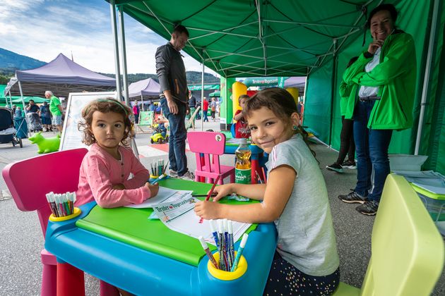 Auch die Kleinsten kamen auf ihre Kosten.