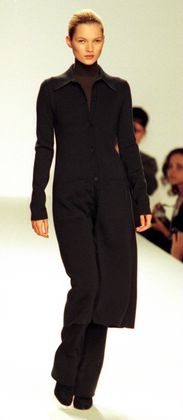 Kate Moss für Calvin Klein 1996.