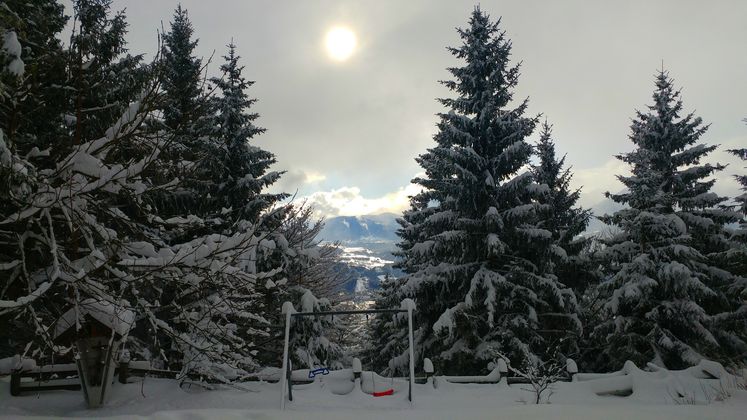 Vom Rastlboden auf der Nordkette aus hat Benjamin Rimml fotografiert.
