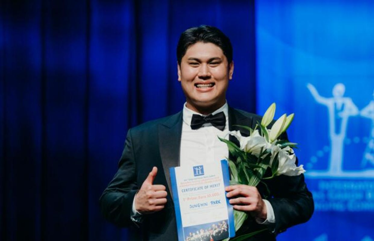 Südkoreaner Sungmin Park holt sich den 44. Belvedere-Bewerb
