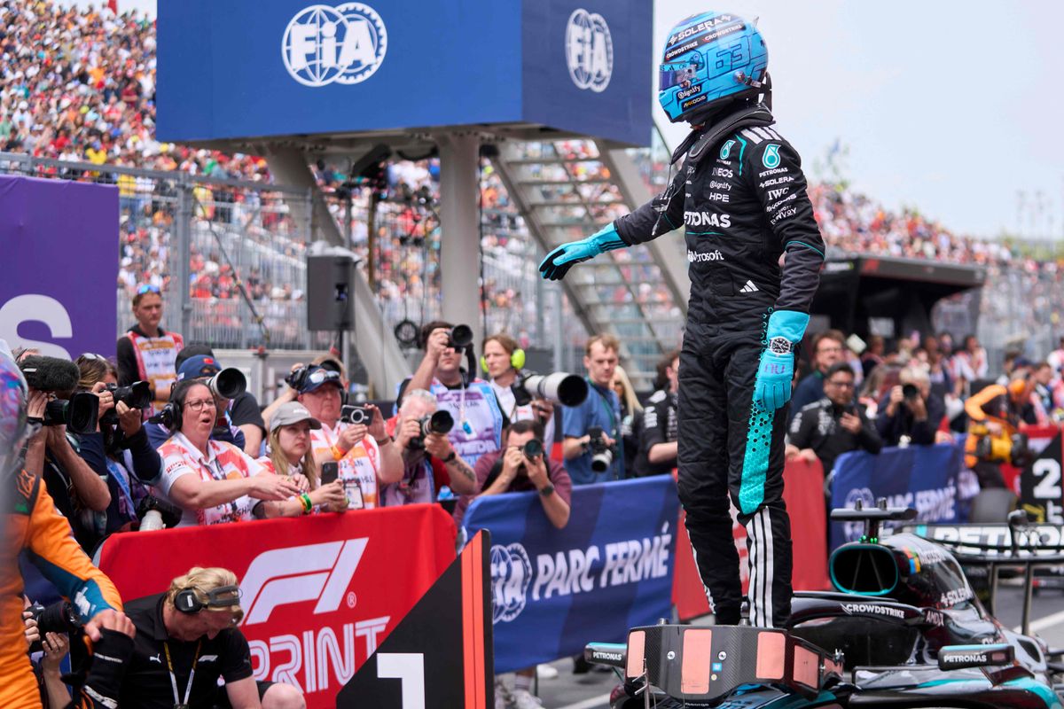 Russell gewann Kanada-Sprint, Mercedes-Duell spitzte sich bei Fast-Crash zu