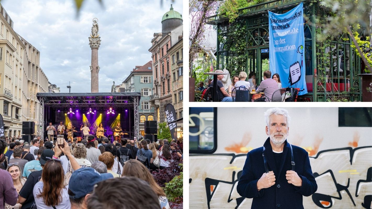 Shopping Night, Journalismusfest und Kabarett mit Dirk Stermann: Das ist los in Tirol