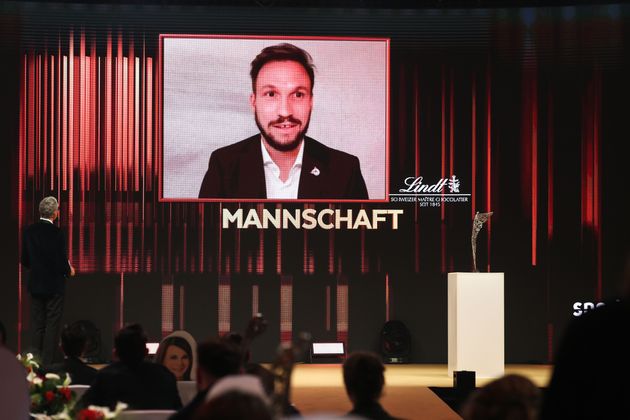 Mannschaft des Jahres: Red-Bull-Kapitän Andreas Ulmer nahm den Preis virtuell entgegen.