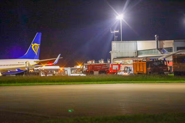 Eine Maschine aus Berlin auf dem Weg nach Mailand musste in Memmingen landen.