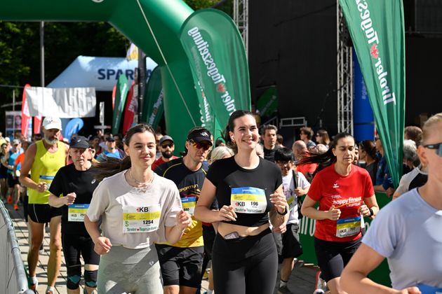 Die Sonne lachte mit den Teilnehmern um die Wette.