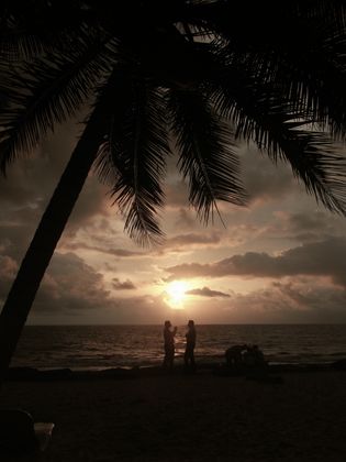 Auch eine Seite von Gabun: Traumstrände.