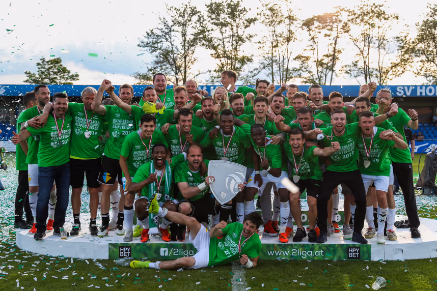 Aufstieg perfekt! Die WSG Wattens ist zurück in der Bundesliga