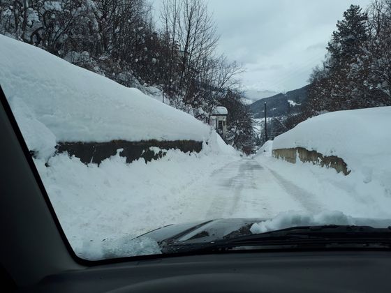 Bertram Nigg schickte uns ein Foto aus Grins.