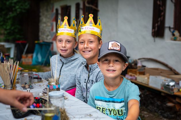 Sarina, Lena und Tobias