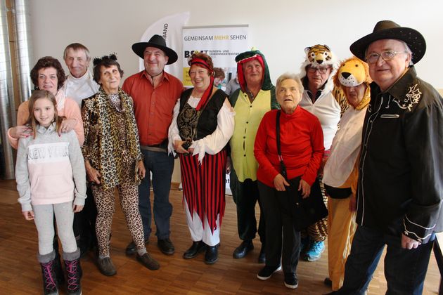 Faschingskränzchen im Blinden- und Sehbehindertenverband Tirol.
