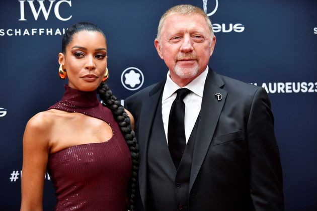 Ex-Tennisstar Boris Becker und seine Partnerin Lilian de Carvalho Monteiro.