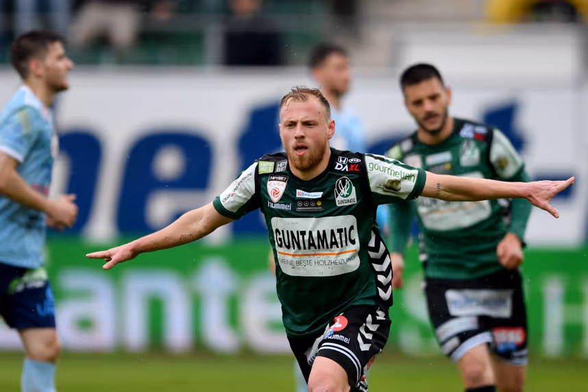 Ried nach 2:0-Sieg gegen Lafnitz wieder Tabellenführer