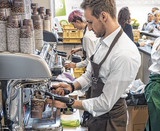 verschiedene  Fotos von der Frühjahrsmesse 2023 in der Messe Innsbruck, TT-Cafe, Gewinnspiel, Catering, , /Marketing / TT-Tiroler Tageszeitung / TT / Foto: Axel Springer    2023 03 16 // Original-Dateiname: Fruhjahrsmesse-2023-1392.jpg