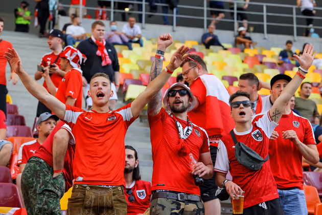 Rund 1800 Fans traten die Reise nach Bukarest an.