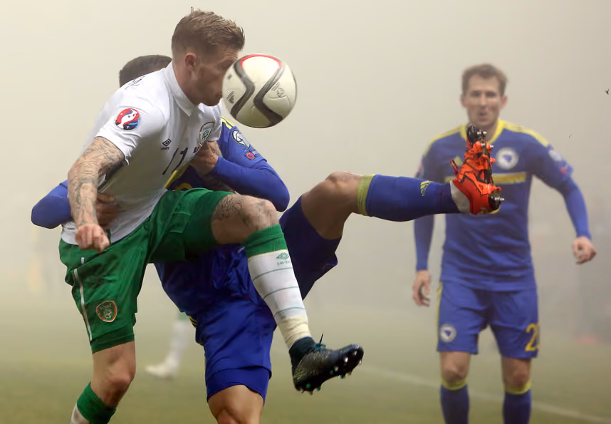 Irland schuf sich mit 1:1 in Bosnien gute EM-Quali-Position
