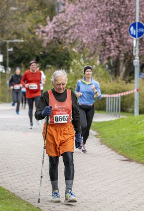 Der älteste Teilnehmer, der 87-jährige Franz Puckl.