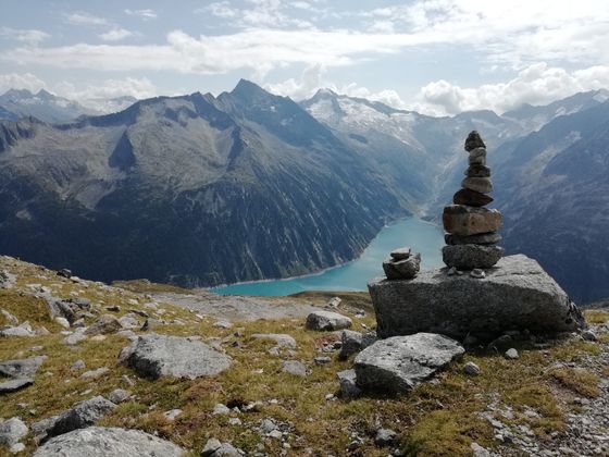 Stausee Schlegeis