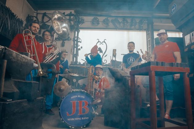 John Blow Marching Band.
