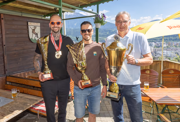 Martin Nemec, Daniel Koncal und Stefan Chrtiansky.