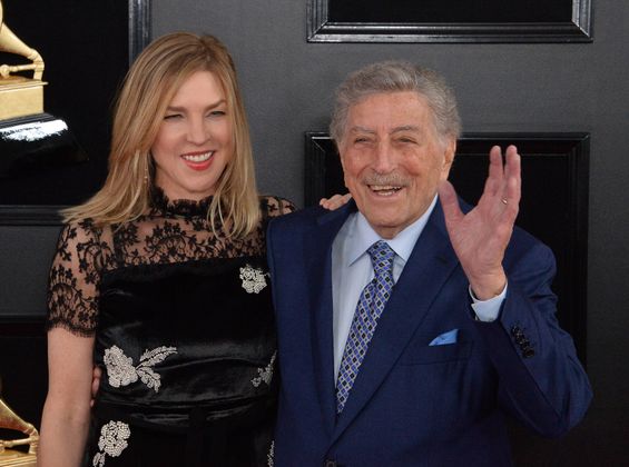 Diana Krall und Tony Bennett.