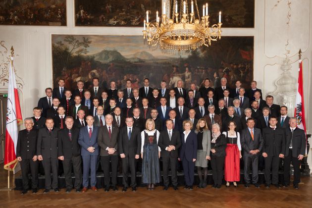 Die BürgermeisterInnen des Bezirks Innsbruck-Land.