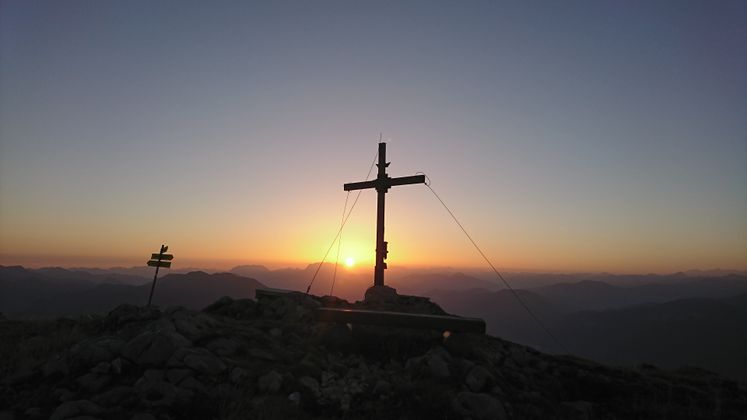 Sonnenaufgang Rosskopf (Kramsach).