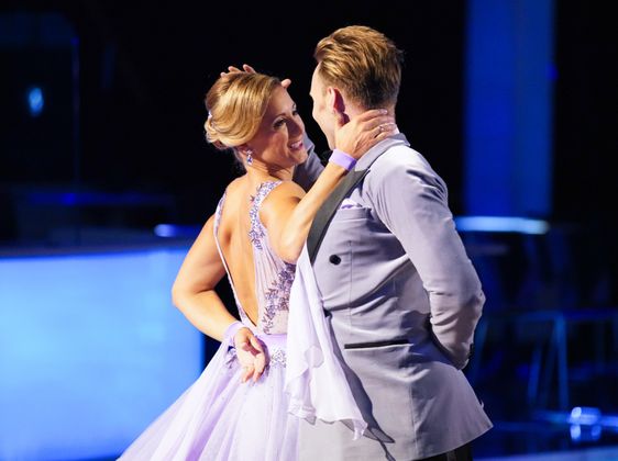 Michaela Kirchgasser und Vadim Garbuzov. 