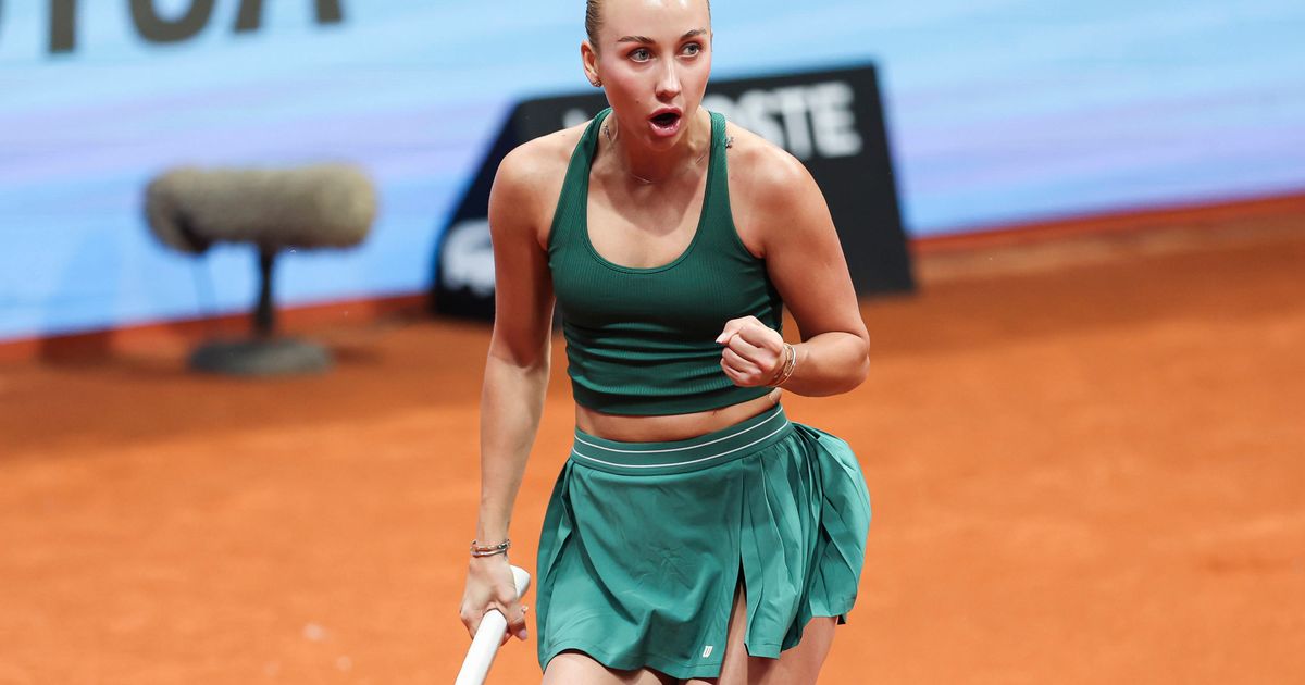 Potapova-schaltete-auch-Ostapenko-aus-und-steht-in-Madrid-im-Achtelfinale