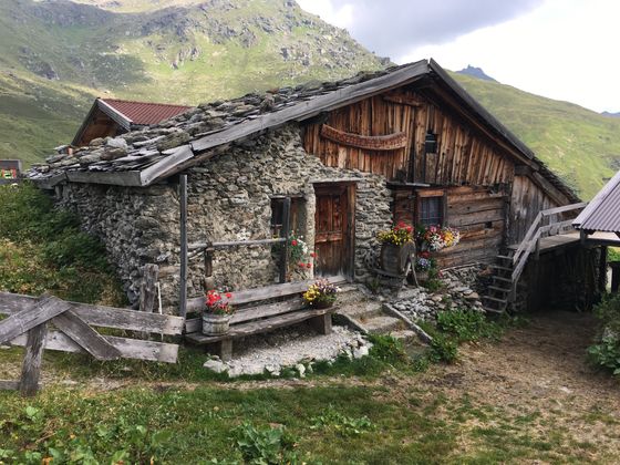 Die Seapen Alm in Navis.