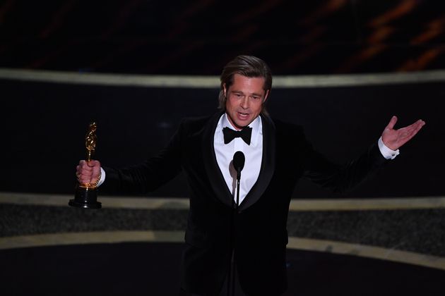 Brad Pitt bekam wie erwartet den Oscar als "Bester Schauspieler in einer Nebenrolle" für  "Once upon a Time...in Hollywood".