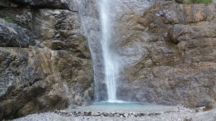 Fallbach-Wasserfall in Absam.